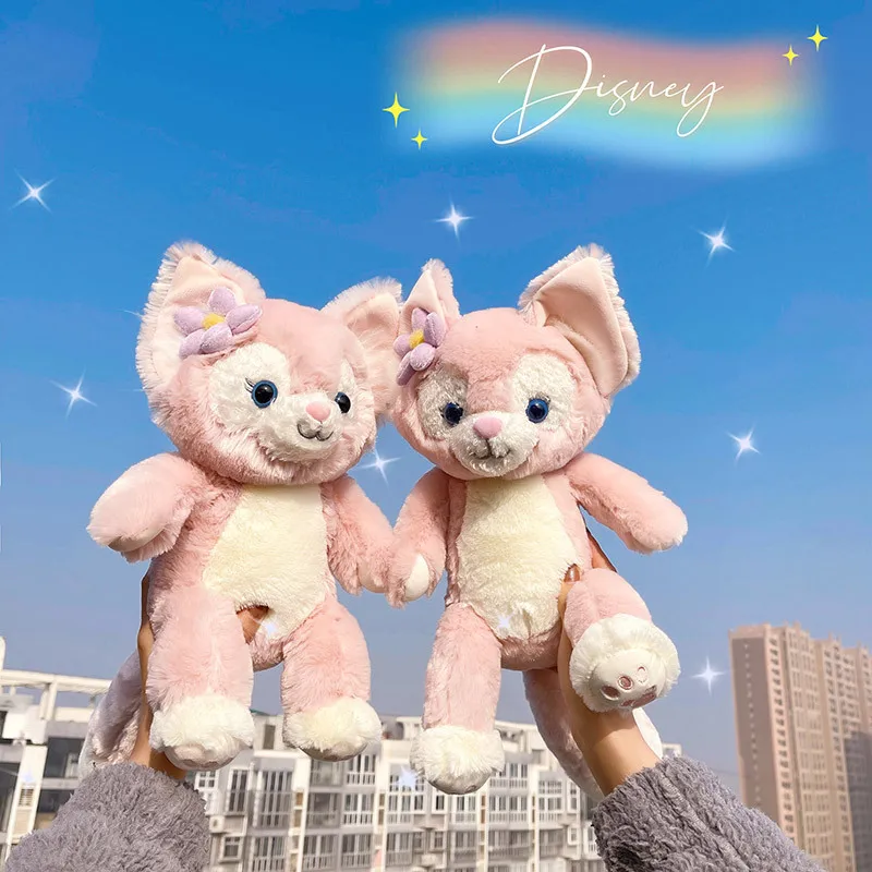 30/40/50cm Disney Fox Toy Cute Linabell Plush Stuffed Toys Cartoon Dolls Duffy Pillow Decor Room Throw pillow Doll Kids Gift