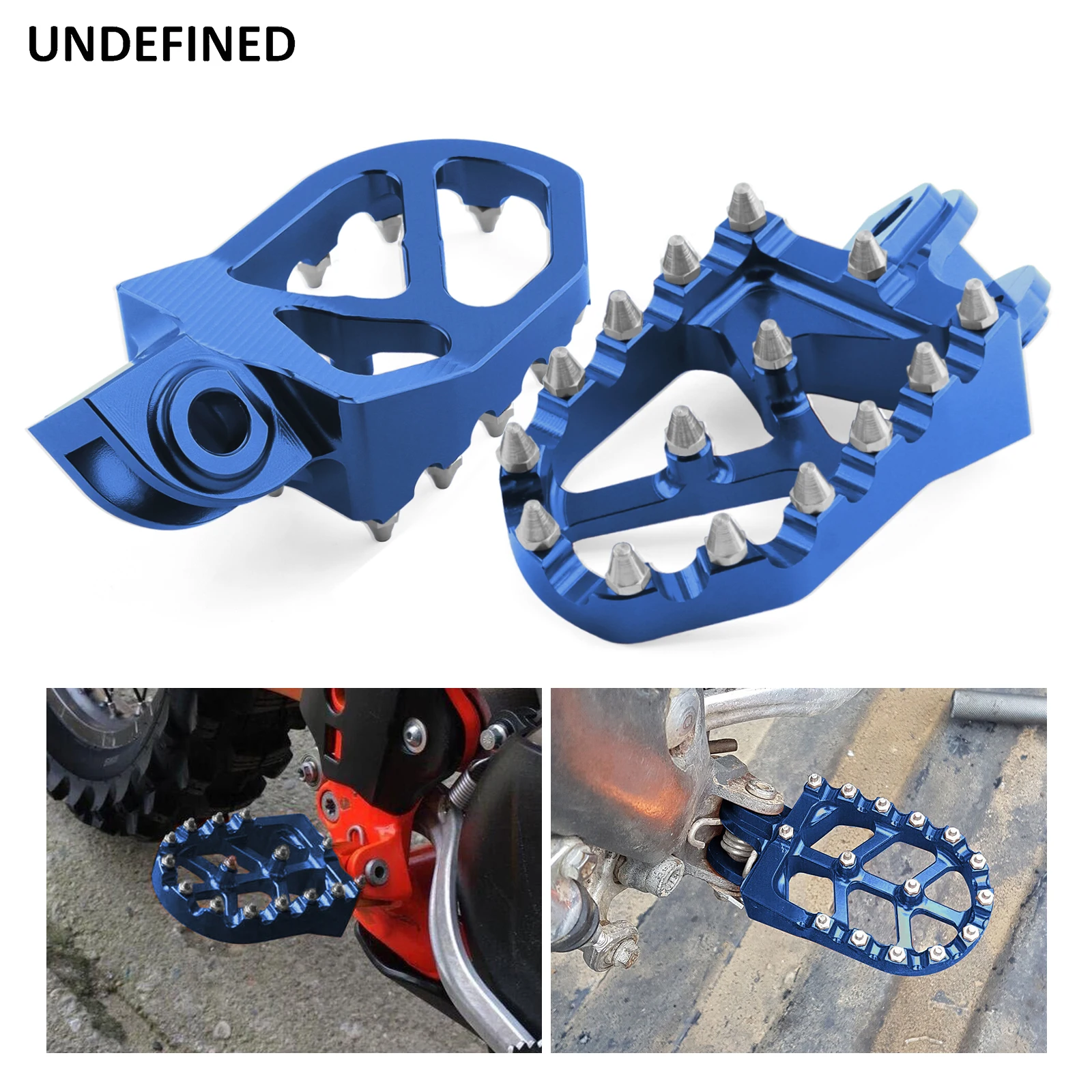 Motorcycle CNC Foot Pegs Footpeg Pedals FootRest For YAMAHA YZ 65 85 125 250 125X 250X 250FX 450FX WR 250F 450F YZF WRF 250 450