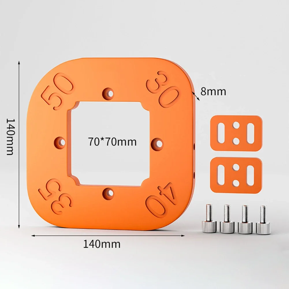 4-in-1 Router Corner Radius Templates Jig Holzbearbeitung Router Corner Radius Templates Jig Arc Angle Corner Template Handwerkzeuge