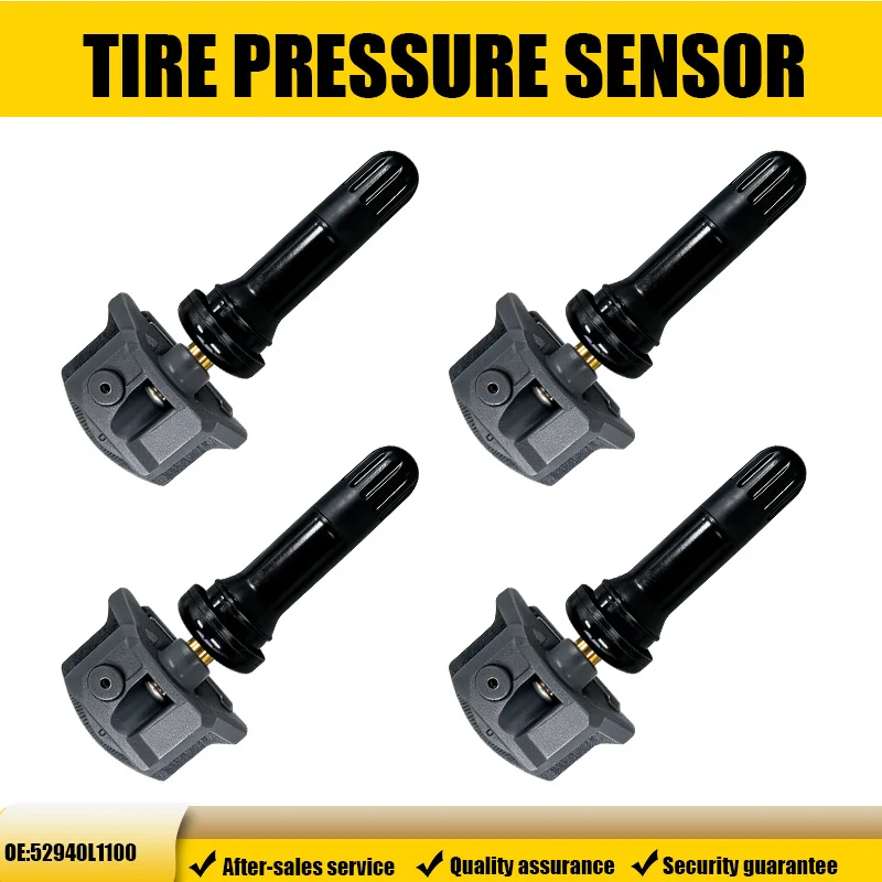 

1/4PCS 433MHZ Tire Pressure Monitoring Sensor TPMS 52940L1100 For KIA Sorento Hyundai Sonata Compatible With 52940-L1100