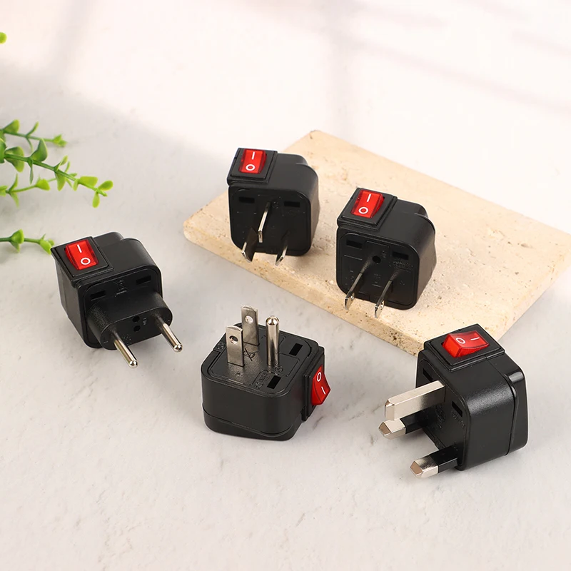 العالمي الأمريكية الولايات المتحدة الأوروبية المملكة المتحدة الاتحاد الأوروبي الاتحاد الأوروبي الاتحاد الأفريقي السفر محول القابس الكهربائي 10A/13A 250 فولت مقبس الطاقة مع تشغيل/إيقاف التبديل