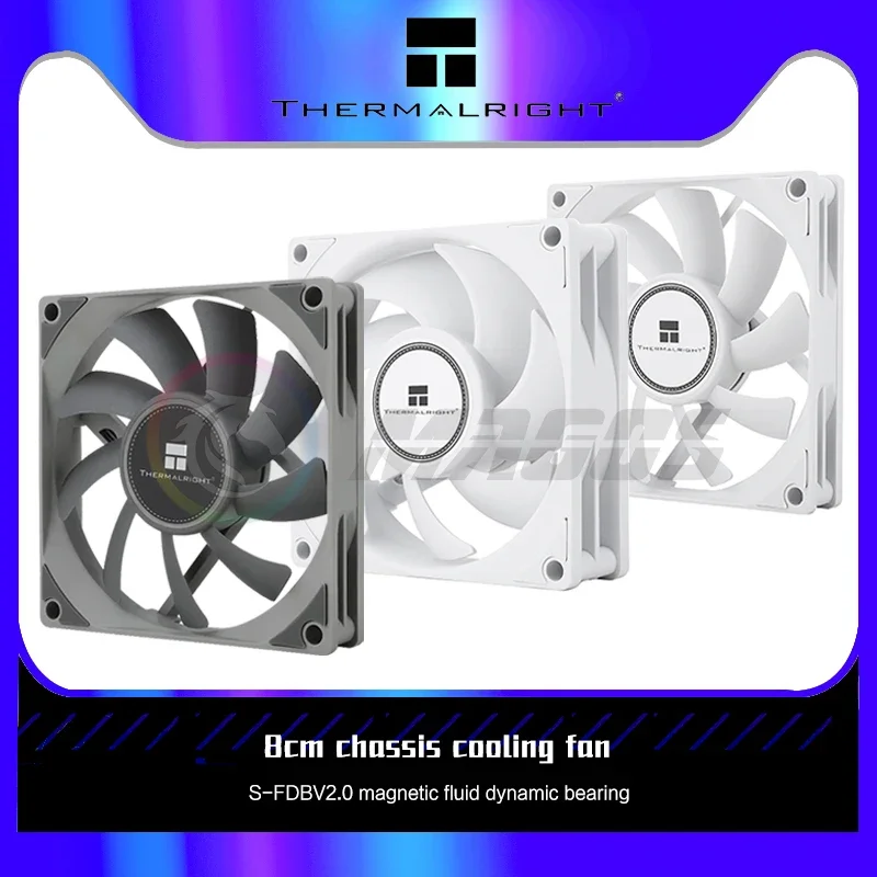 

Thermalright TL-8015 80 мм ПК Компьютер Ультра бесшумный охлаждающий вентилятор, радиатор процессора 4-контактный ШИМ 2200 об/мин Вентиляторы системы корпуса