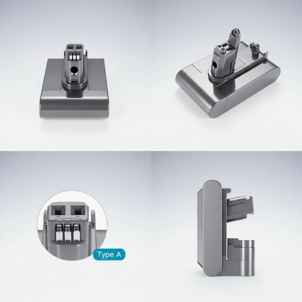 

Перезаряжаемый пылесос 22,2 В, аккумулятор типа A/B, совместимый с Dyson DC35 DC45 DC31 DC34 DC44 DC31 Animal DC35 Animal 917083