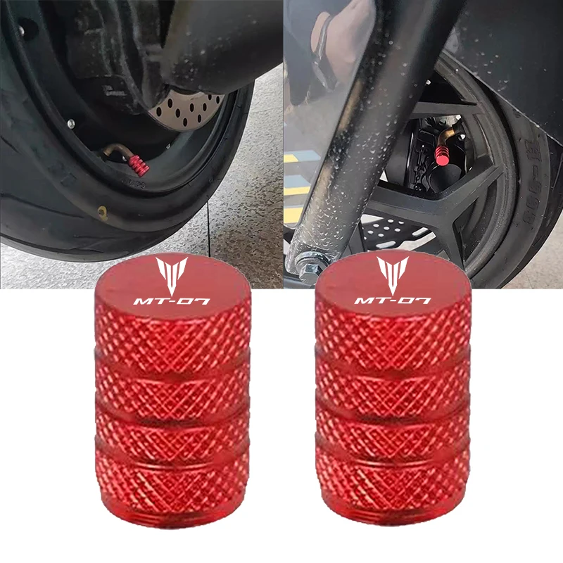 

Для YAMAHA MT-07 MT07 mt 07 весь год 2017 2018 2019-2025 мотоциклетные колеса с ЧПУ, клапан для шин, колпачки для штока воздушного порта, аксессуары, 2 шт.