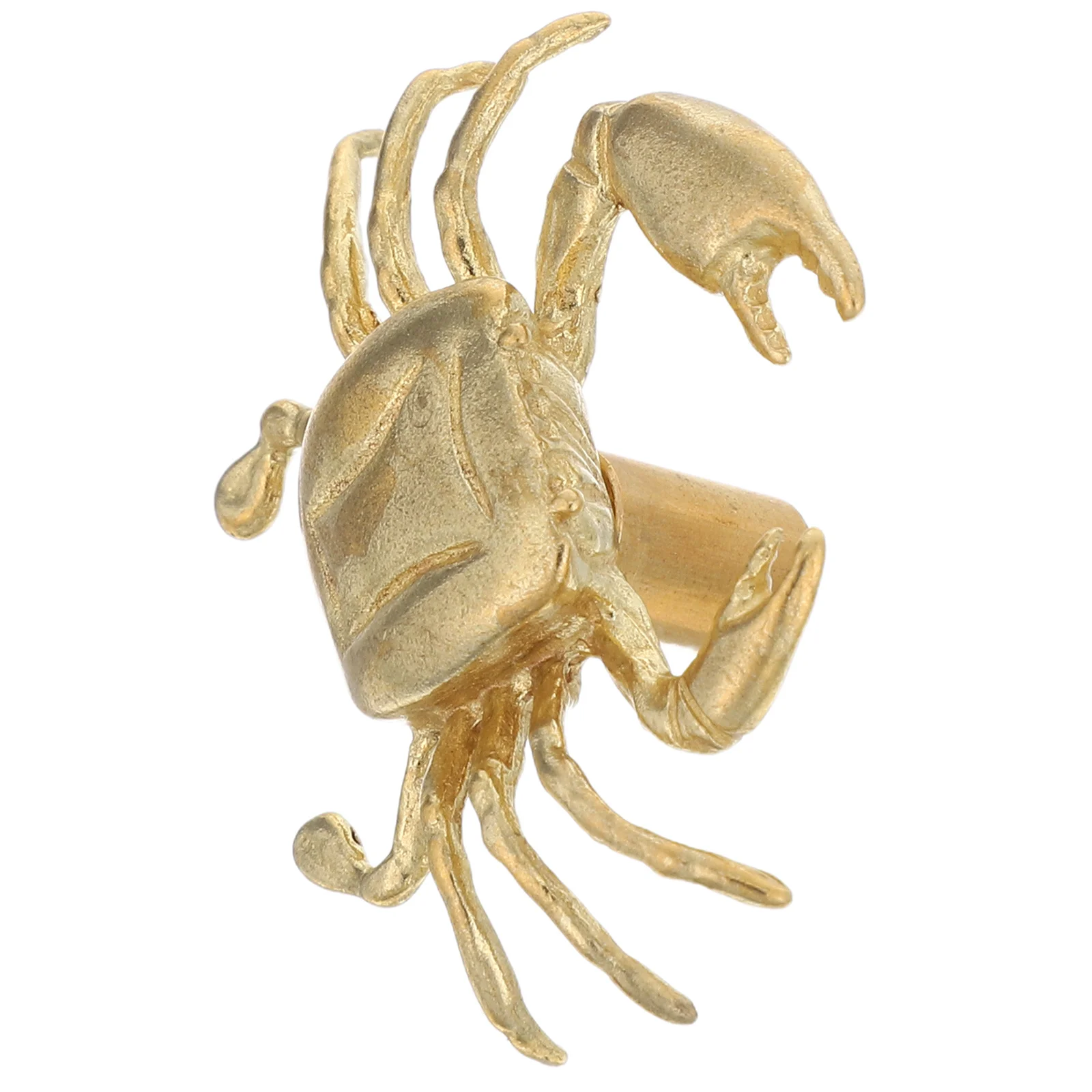 

Brass Cabinet Knobs Crab Design Retro Drawer Pull Handles For Kitchen Wardrobe Dresser Ocean Theme Hardware Mini Furniture