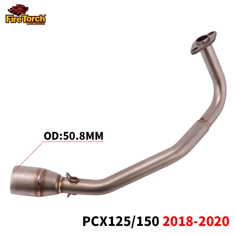 PCX 125 150 Motorcycle Scooter Exhaust Muffler Full System Pipe Slip On Escape Moto Fit For HONDA PCX125 PCX150 2018 2019 2020
