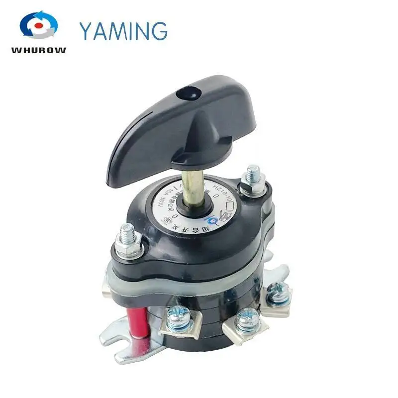 Rotary Cam Switch HZ10-10/3 Transfer Changeover Universele Lasmachine Power Shifter 380V 10A 6 Pins Gecombineerde Selector