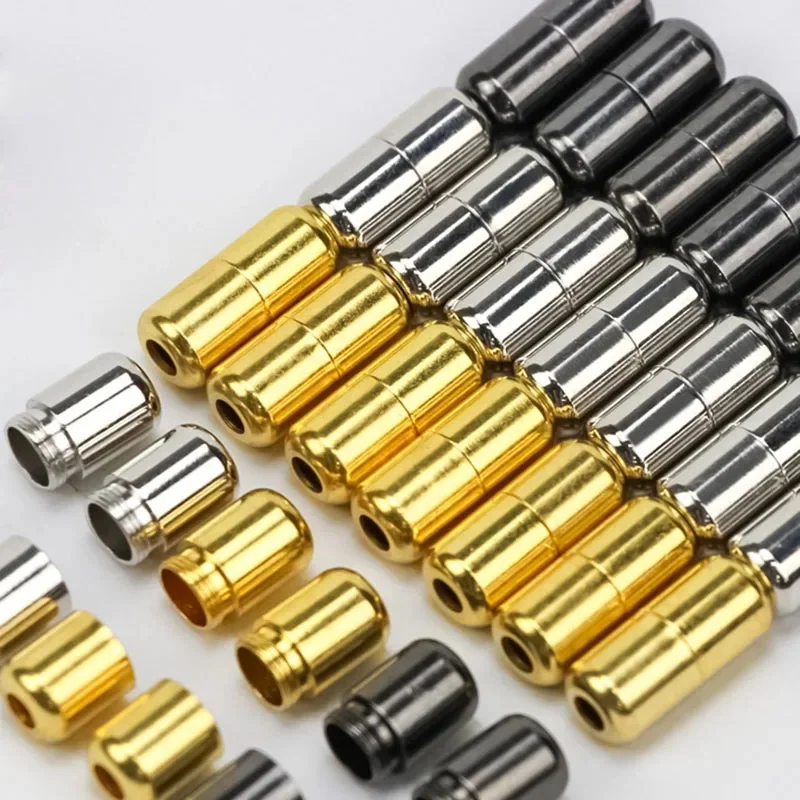 10/40pcs Shoelaces Semicircle Buckles Shoe Laces No Tie Buckle Connector Shoes Sneakers Shoelace Quick Lazy Metal Capsule Lock