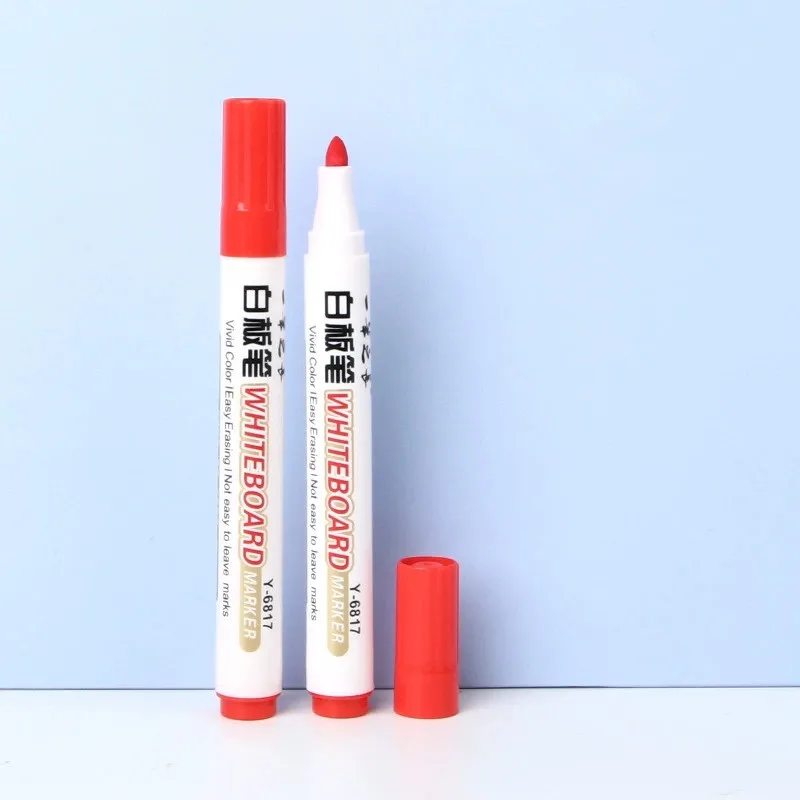 

Black Red Blue White Board Pen Easy Clean Writing Drawing Tool School Office Supply Stationery Student Whiteboard Maker Gift