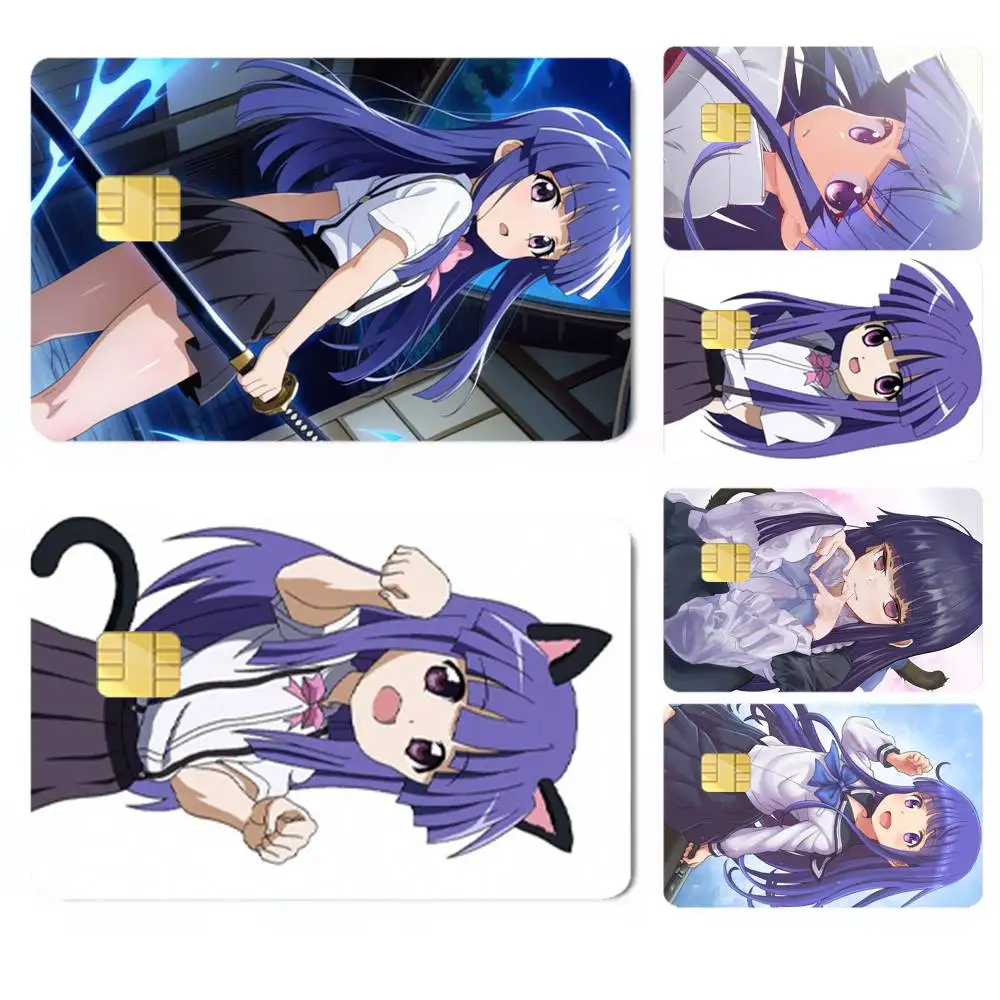 Higurashi When They Cry-y Credit Card HD Stickers Premium matte film effectively prevents fingerprints and daily abrasion.