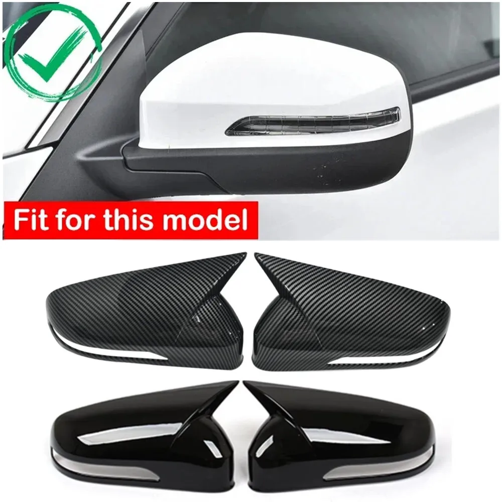 

Pair For Chery Tiggo 8 Pro MAX 2018-2022 Rearview Side Mirror Cover Wing Cap Exterior Door View Trim Car Decoration Accessories