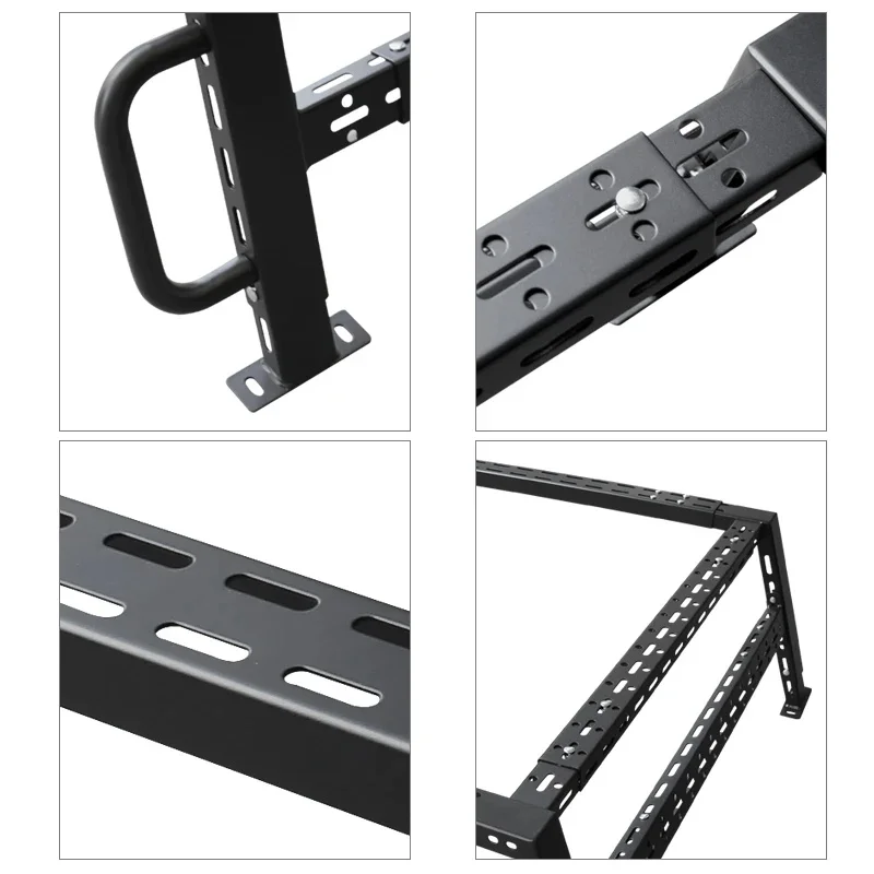 Car Accessories Pickup Bed Modified Gantry Frame Anti Roll Rack Rear Bucket Guardrail Bars Exterior Modification Accessori