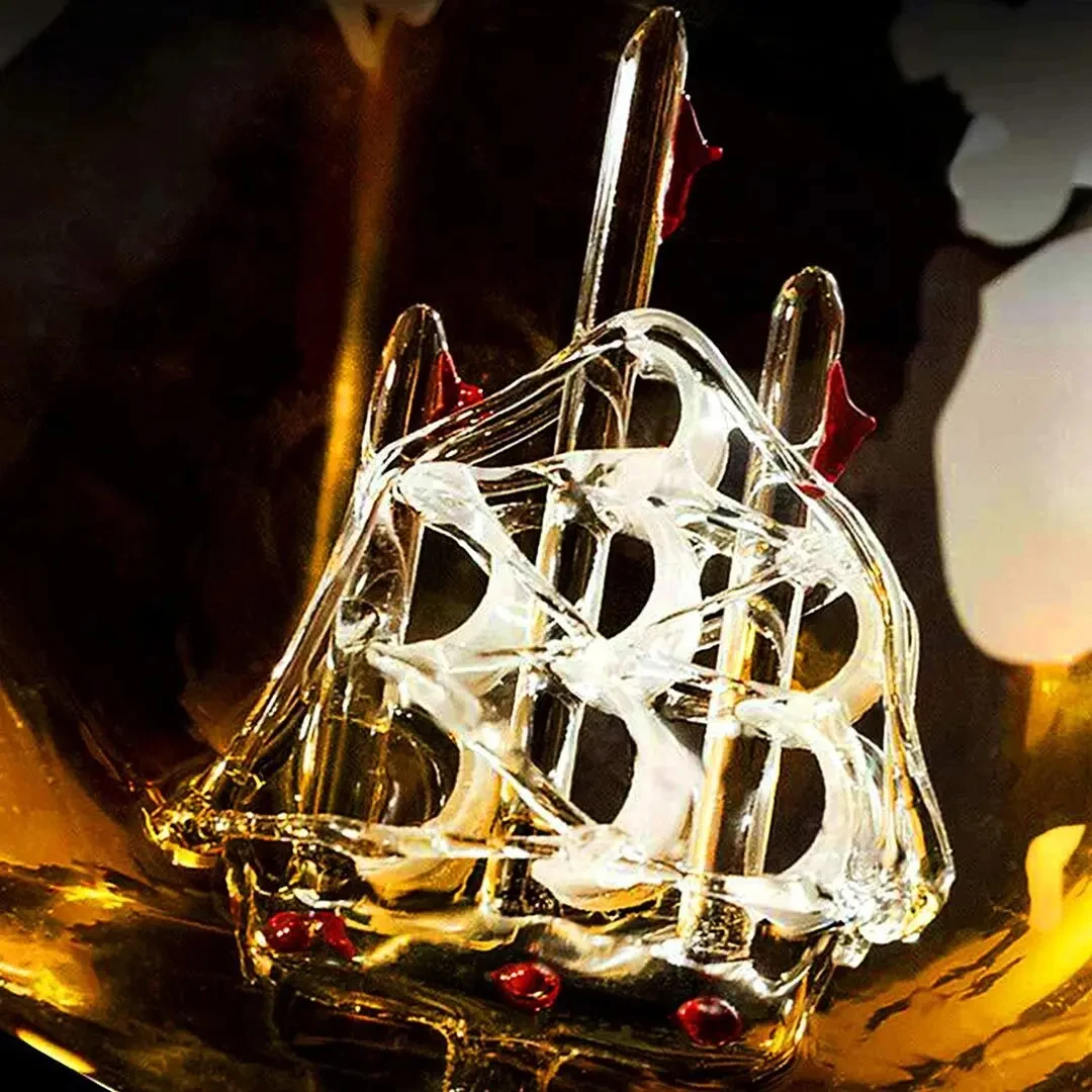850ML Creative Globe Decanter - Decanter Globe Set ulasan dan harga