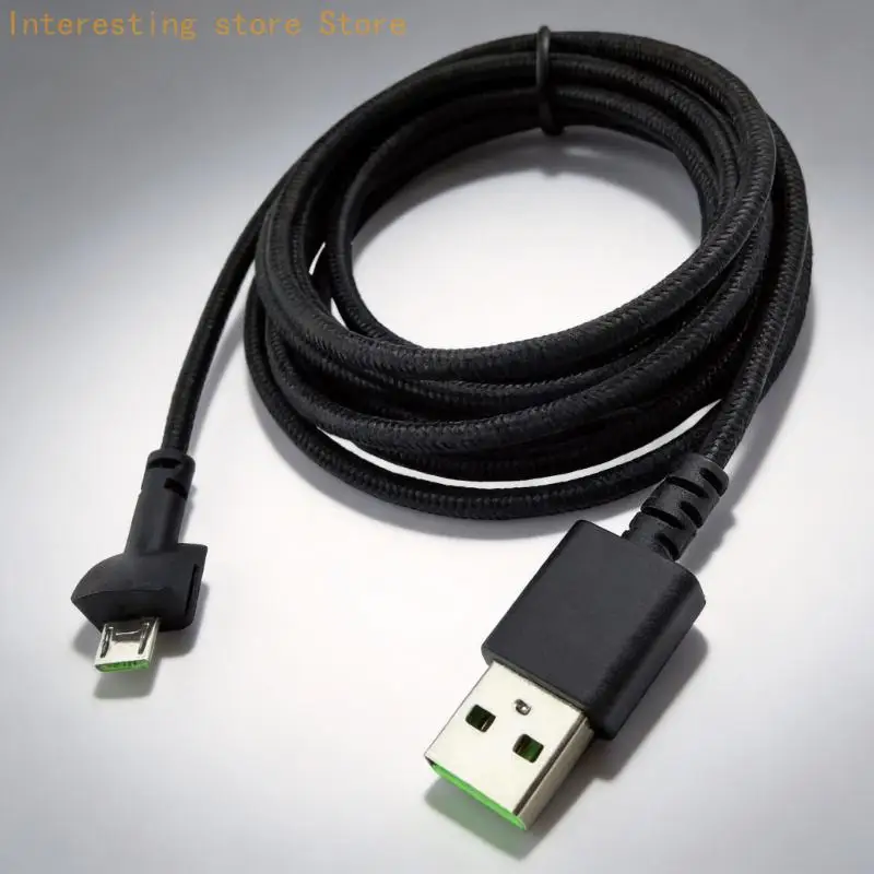 Professionelles Mikrofon-Ladekabel, 2 m langes Datenkabel mit Überstromschutz, reibungslose Energieübertragung für Seiren V2Pro – Detail 3
