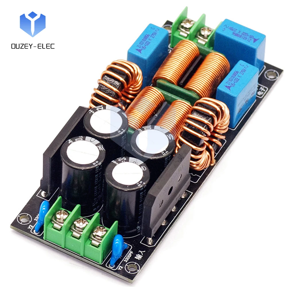 AC110V 220V Power Amplifier EMI Power Filter EMI Filter Audio Power Amplifier High Frequency Power Filter