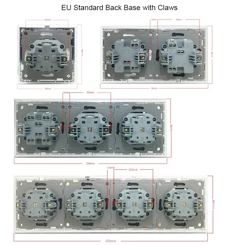 Eu neutrales holz tv ttv satelliten daten rj45 cat6 intermet wand steckdose für runde box – Detail 9