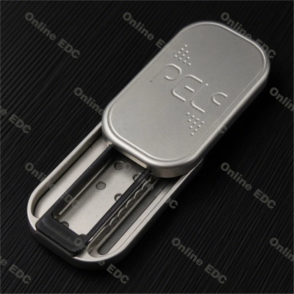 Original scellé nouveau PEL EDC Flipoo Fidget curseur en acier inoxydable machines magnétiques Ding Ding soulagement du Stress jouet Fidget jouets