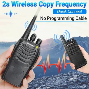 5W BAOFENG BF-888S WALKIE TALKIE USB Plug Double Band Portable Two-Sent Radio Radio UHF Waiting: 400-470MHz 16CH 1PC/2PCS 10 Main Communication Radio Sales - №6