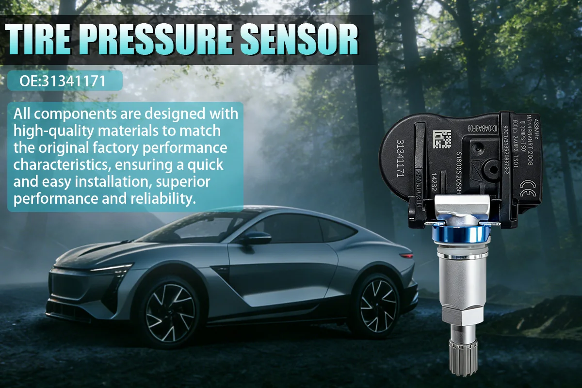 TPMS-Sensor 31341171 für Volvo S60 V60 XC60 433MHz Reifendrucküberwachungssensor Ersatz 31341893 31414189 – Detail 1