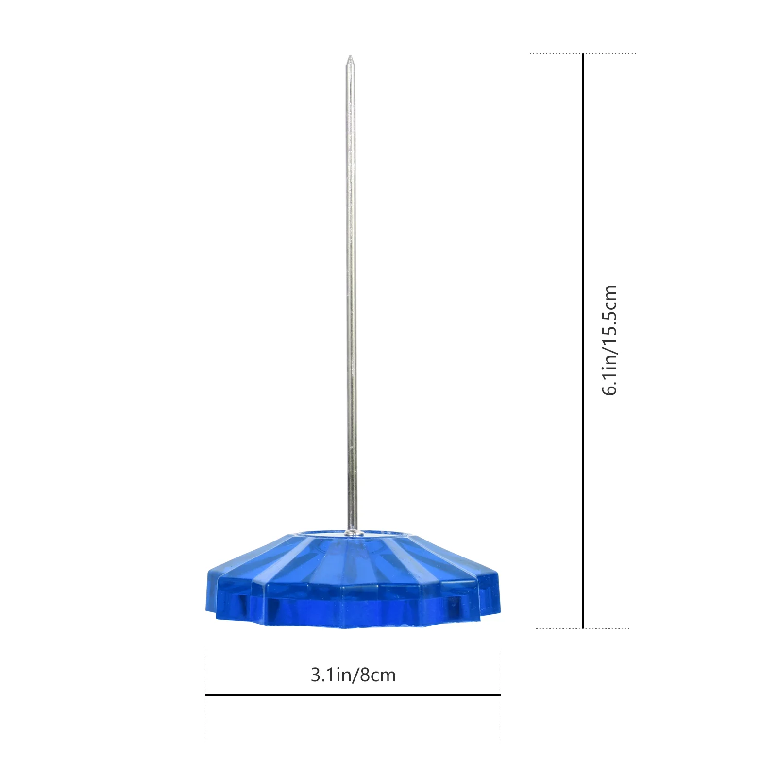 2 Pcs Subpoena Fork Bill Store Checks Receipt Holder Desktop Plastic Spindle Bills
