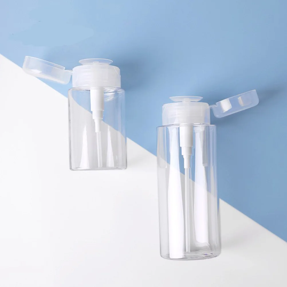 

2pcs 300Ml Refillable Subpackaging Bottle Dispenser For Shampoo Lotion Cream Empty Lotion Container Reusable Portable Travel