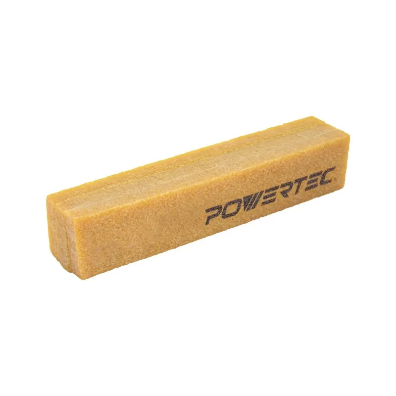 

POWERTEC 71002V Abrasive Cleaning Stick for Sanding Belts & Discs 8-1/2" | Natural Rubber Eraser - Woodworking Shop Tools