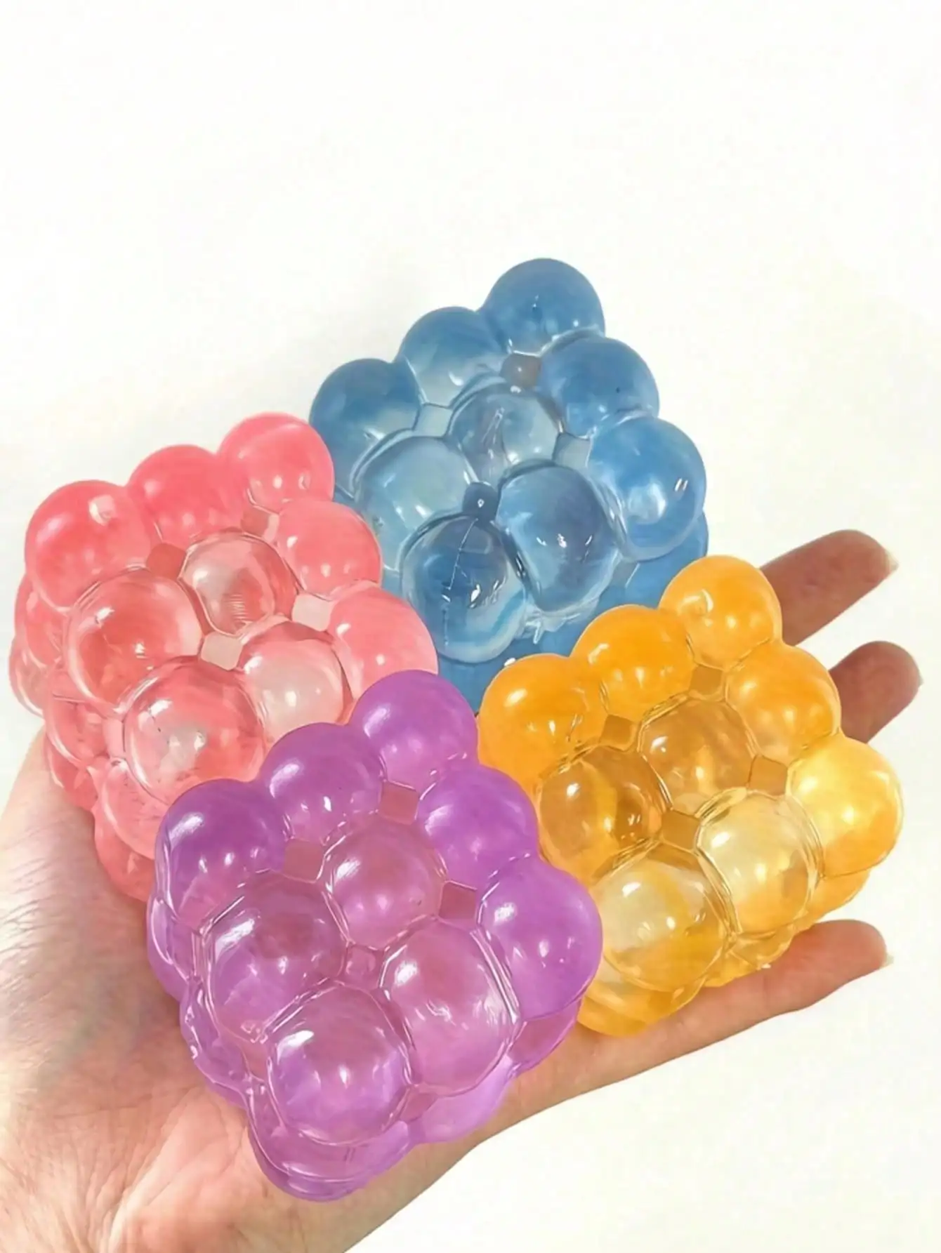 

1pc Super Elastic Squeeze Material Desktop Toy Cube, Effectively Relieves Anxiety While Maintaining Cube Shape. Suitable As Classroom Rewards, Party Favors, Adult & Teen Holiday Gifts, Fidget Toys, Holiday Gifts, Party Favors