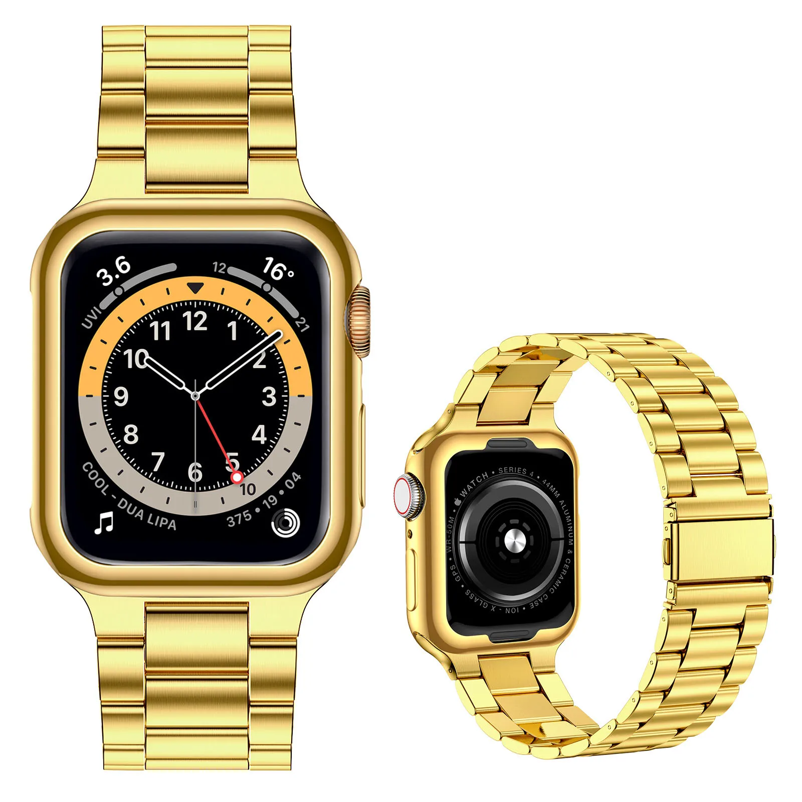 Neues Metallarmband für Apple Watch 12 11 10 46mm 45mm 44mm Edelstahl-Armband IWatch 9 8 7 6 SE 42mm 41mm 40mm 38mm Band – Detail 15