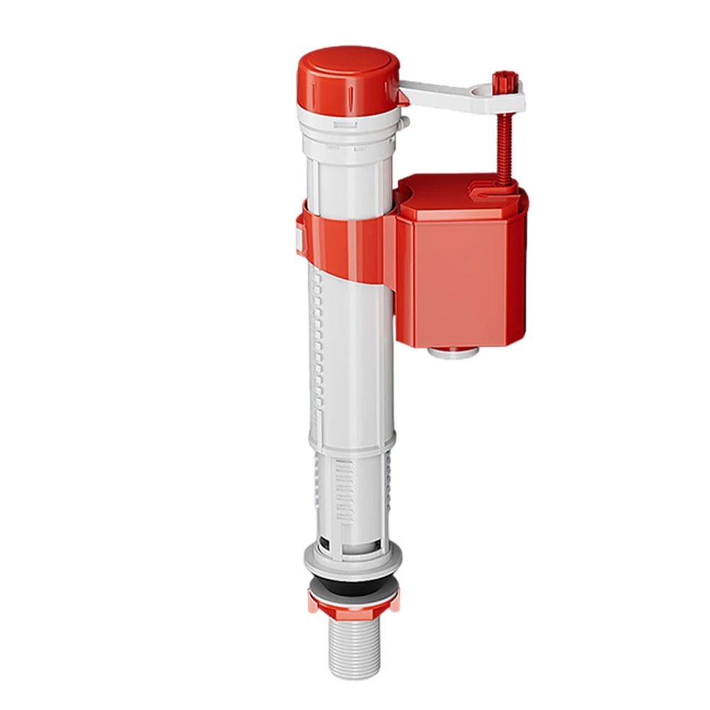 1pc Toilet Water Inlet Valve For Bottom Inlet Toilet Cistern Fill Valve Height Adjustable Water Level Entry Household Fittings