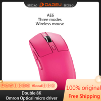 Dareu AE6 Lightweight Wireless Bluetooth Gaming Mouse Paw3950 Specialized Controller Consumer Electronics for Esports FPS game