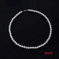 Classic Elegant White Pearl Chokers Necklace For Women Men Wedding Banquet Necklaces Vintage Beads Handmade Jewelry Party Gift - Image 6