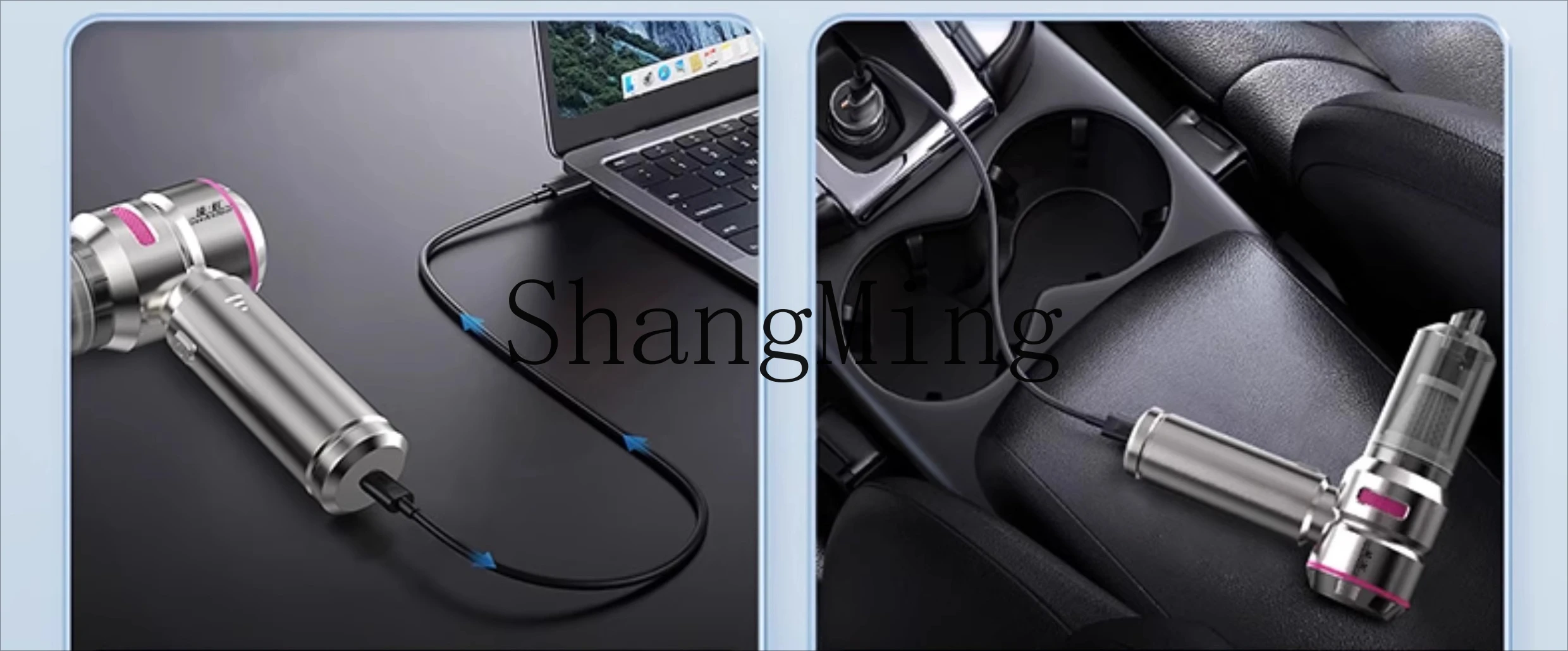 ZYY large suction wireless car vacuum cleaner home car dual-purpose small