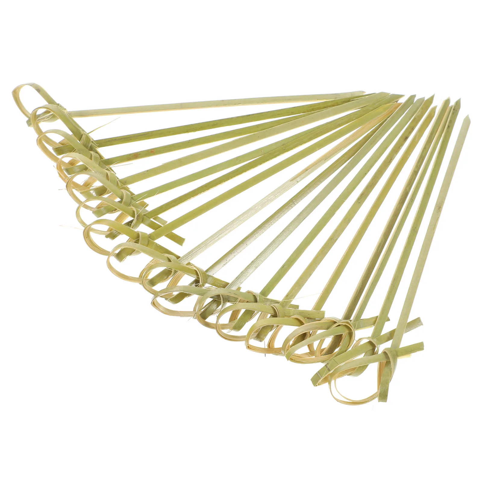 

200 pcs Bamboo Cocktail Picks High Quality Thick Safe Sturdy Elegant Handmade Red Bead Decor Fruit Sandwich Mini Burger Display