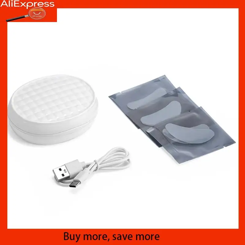 Dispositivo portátil EMS para el cuidado de los ojos A67Z para reducción de círculos oscuros y bolsas con tecnología de luz roja, almohadillas para rejuvenecimiento de los ojos