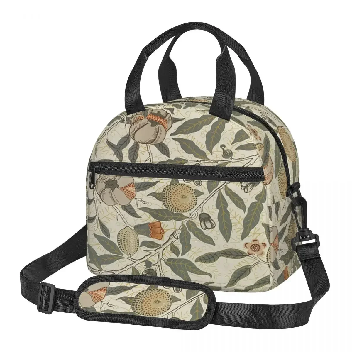 William Morris Bullerswood Insulated Lunch Bag for School Picnic Storage Food Boxes Portable Cooler Thermal Lunch Box Tote