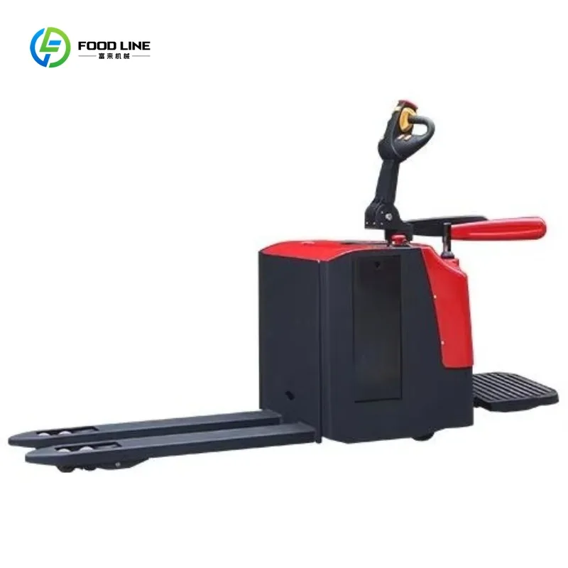 Custom Sale 2 Ton Electric Pallet Truck Semi Electric Off-road Pallet Truck Forklift Stacker 2000kg for Factory