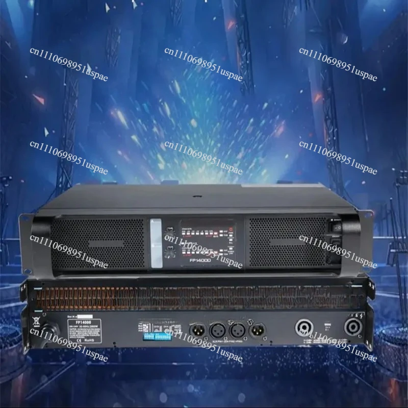 FP10000Q/FP14000 Post Amplifier 4 * 1350W/2* 2350W Linear Array Professional Digital Amplifier 110V 220V