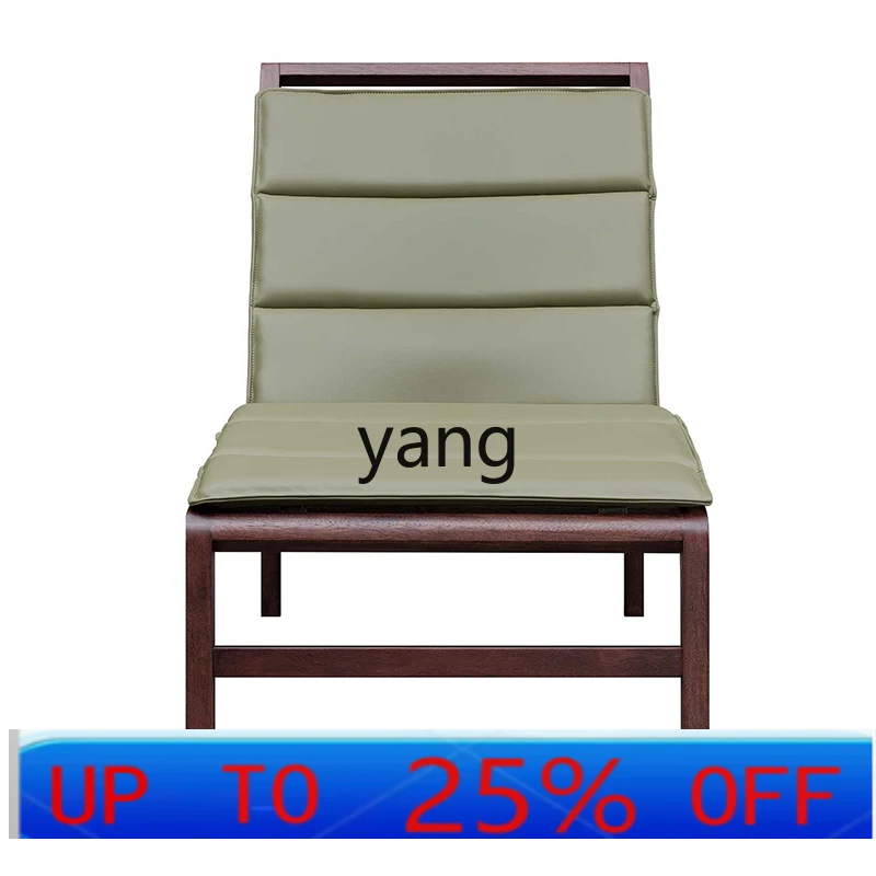 LTT new Chinese recliner light luxury premium lunch break chair balcony home leisure chair