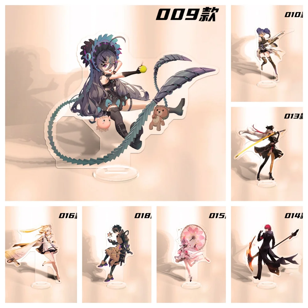 15CM NEW Anime Tower of Fantasy Acrylic Stand Model Cosplay Charm Characters Ornament Accessories Goods Christmas Gifts
