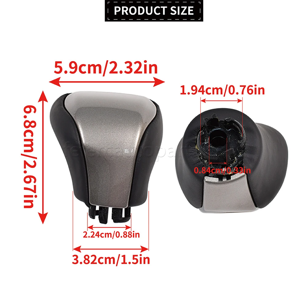 Car Gear Shift Knob Shifter Head Shift Lever Knob For Lexus LX450 LX460 LX570 2016-2019 For Lexus LS460 2013-2016