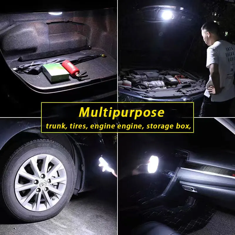 LED Vehicle Car Interior Light Dome Roof Ceiling Reading Lamp For Ford Ecosport Edge Figo Flex Focus Fusion Fiesta Accessories