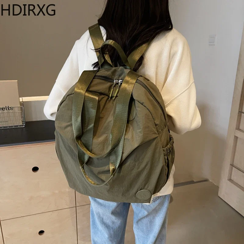 Neue Frau Rucksack einfarbige Schult aschen für Schüler Schule Frauen Taschen coole weibliche Outdoor Casual Rucksack Umhängetasche