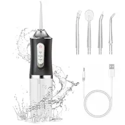 Pro Dental Oral Irrigator Flosser Removal Cleaning Wireless Brush Ipx7 Store Water Floss Irigator Waterpick For Tooth Mouth