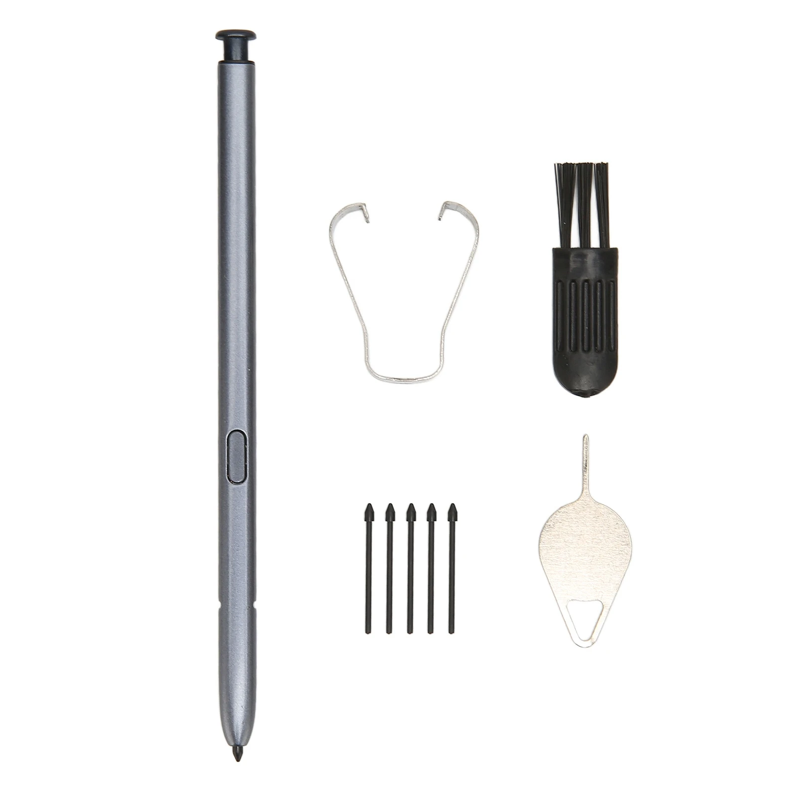 Stylus Pen Replacement Touch Pen with Tips Tweezer for Samsung Galaxy Note 10 Lite Gray