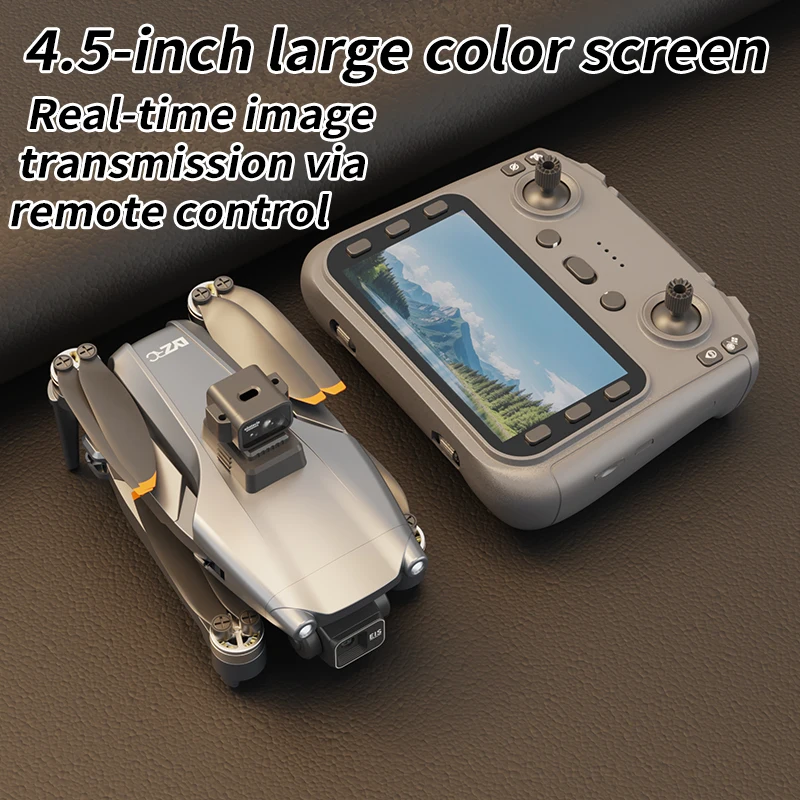 L600MAX three-axis self stabilizing anti shake gimbal intelligent laser obstacle avoidance 4.5-inch LCD large color screen drone