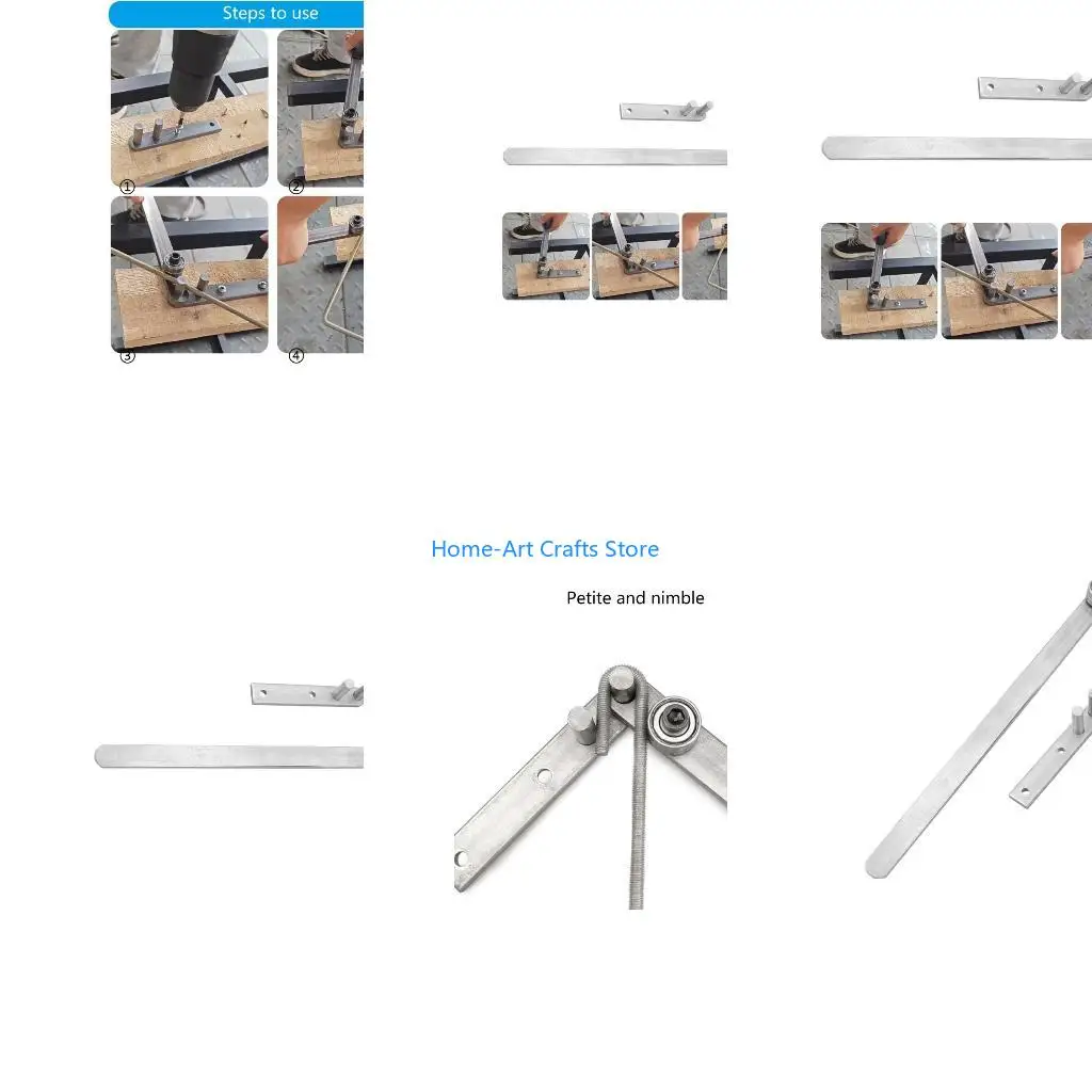 

Y3NA User Friendly Hand Operated Wire Bender Tool For 1-10mm Rod High Carbon Steel