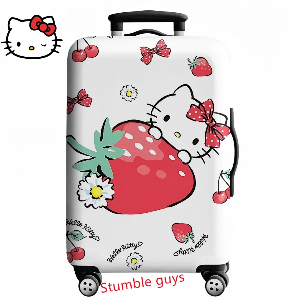 Demon Hunters Anime Kpop Gepäckabdeckung, passend für 18–32 Zoll Koffer, weicher Schutz