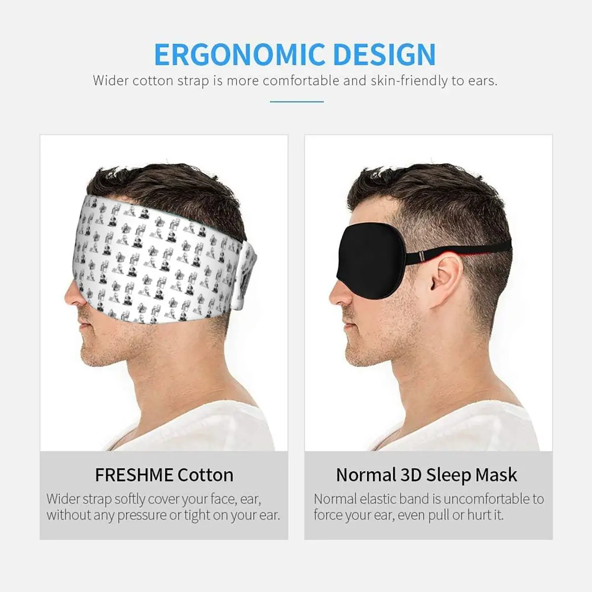 Wimpy Kid 4 States Of Greg Heffley sleep eye mask Portable Eye Cover for Girls Boys Home Sleeping Party Gift Eyeshade eyepatch view 5