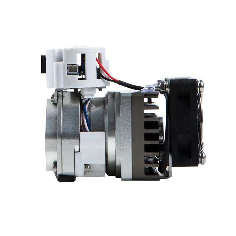 DC12v 2L/min Ultra-High & High Vacuum Scroll Dry Pump Industrial Micro Oil-Free Laboratory Pump With 12W Power OEM Customizable