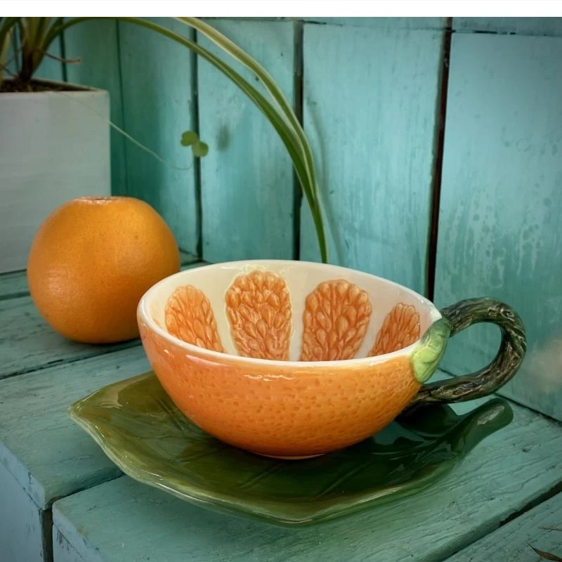 

200ml Ceramic mug Afternoon Tea Water dessert decorate